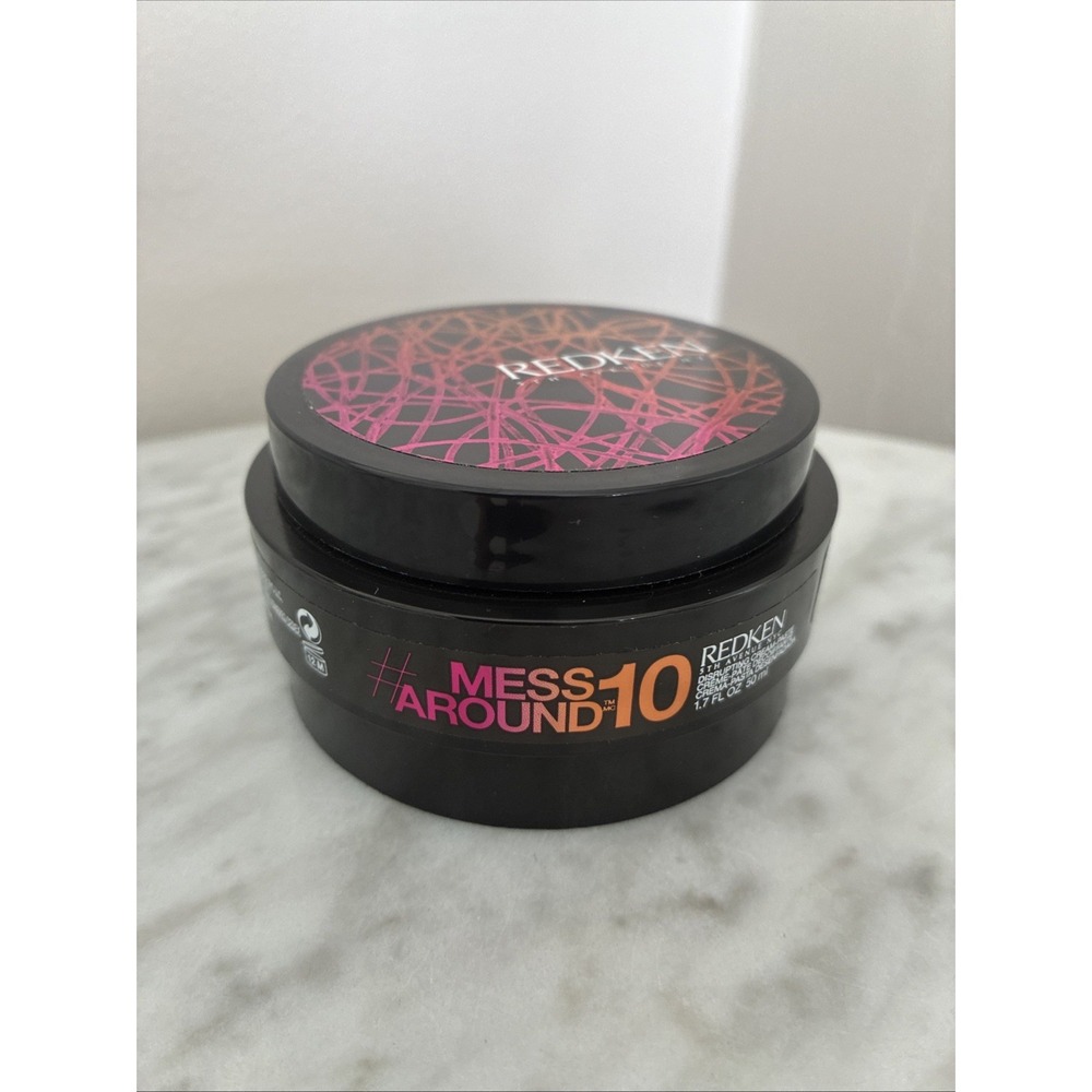 Redken 10 Mess Around Disrupting Cream Paste Styling, 1.7 Oz - Discontinued
